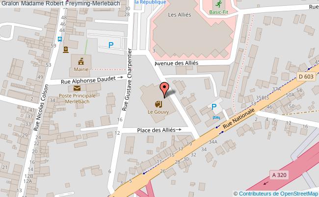 plan Madame Robert Freyming-Merlebach