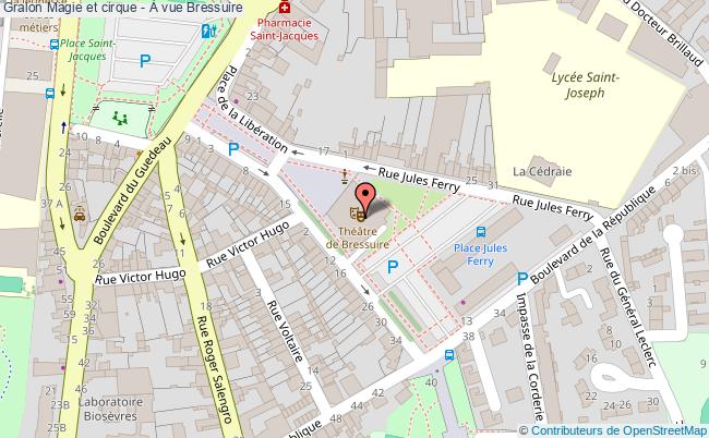 plan Magie Et Cirque - À Vue Bressuire