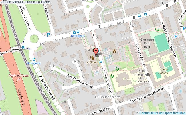 plan Mahaut Drama La Riche