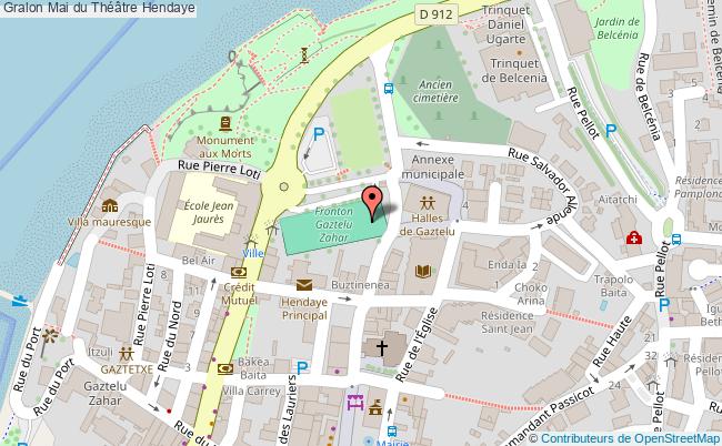 plan Mai Du Théâtre Hendaye