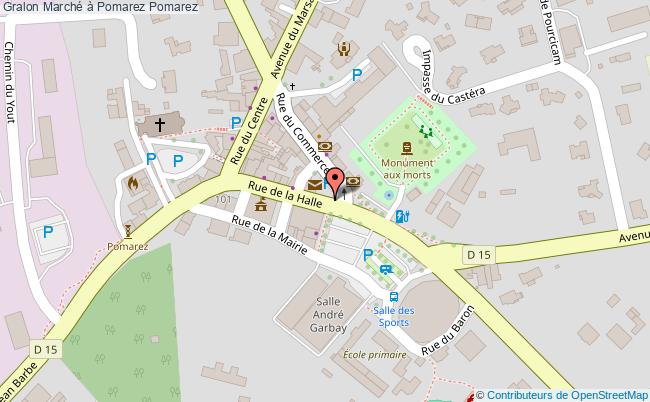 plan Marché à Pomarez Pomarez