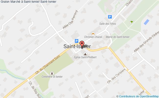plan Marché à Saint-ismier Saint-Ismier