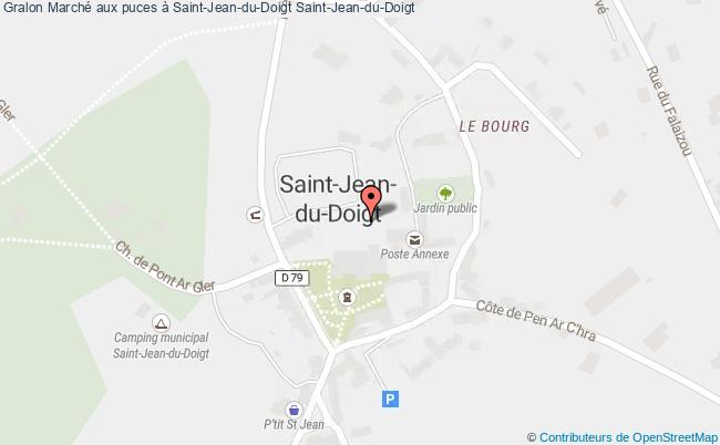 plan Marché Aux Puces à Saint-jean-du-doigt Saint-Jean-du-Doigt