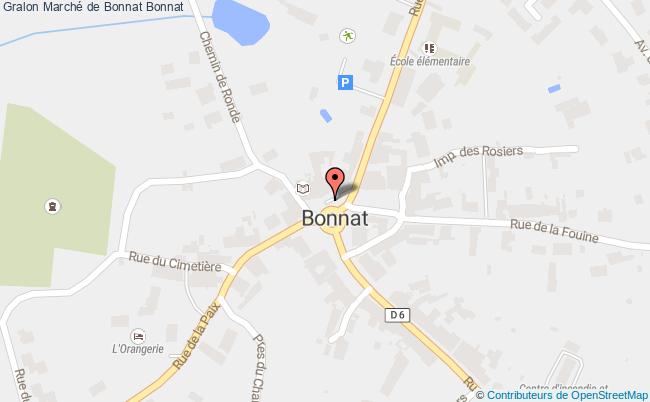 plan Marché Bonnat