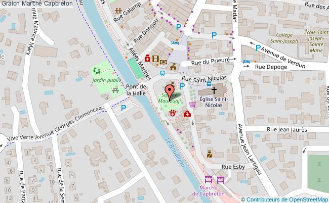 plan Marché Capbreton
