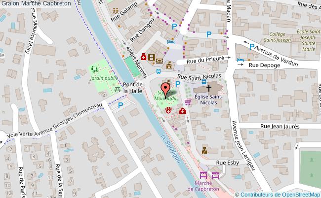 plan Marché Capbreton