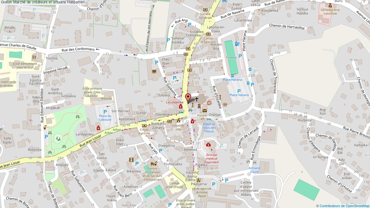 plan Marché De Créateurs Et Artisans Hasparren