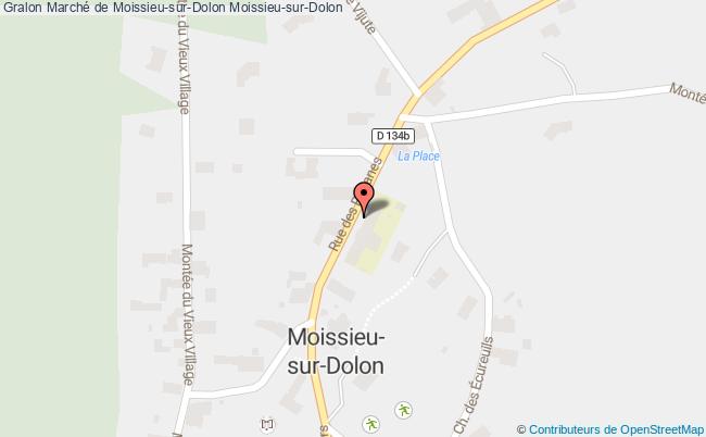 plan Marché De Moissieu-sur-dolon Moissieu-sur-Dolon