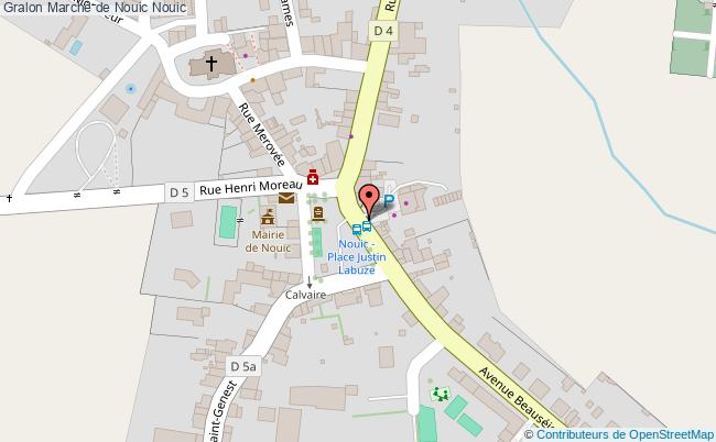 plan Marché De Nouic Nouic