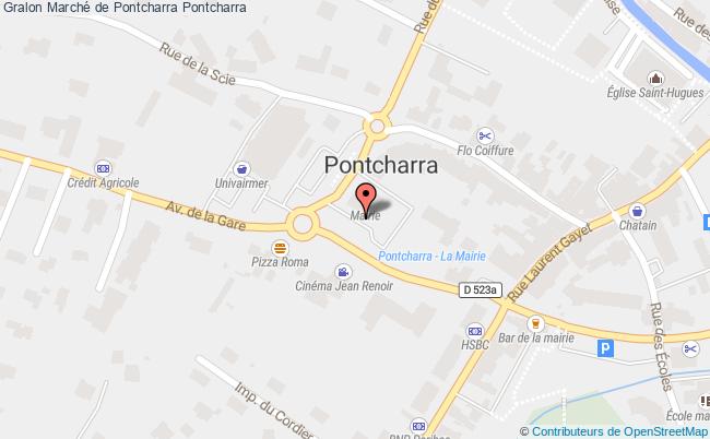 plan Marché De Pontcharra Pontcharra