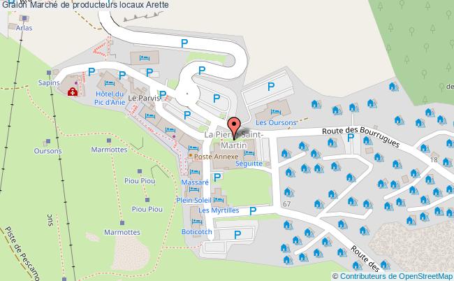 plan Marché De Producteurs Locaux Arette