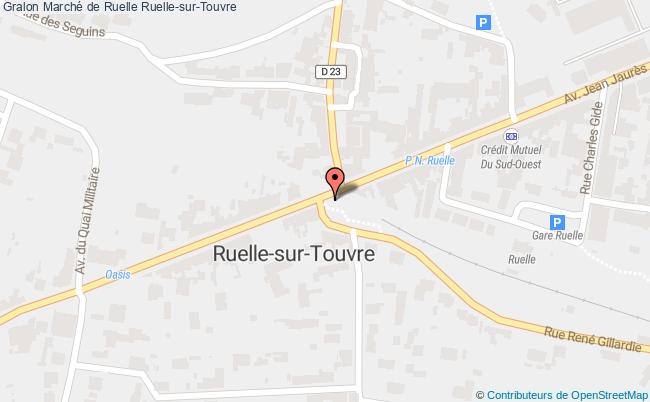 plan Marché De Ruelle Sur Touvre Ruelle-sur-Touvre