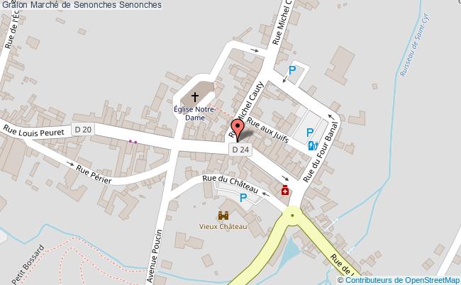 plan Marché De Senonches Senonches