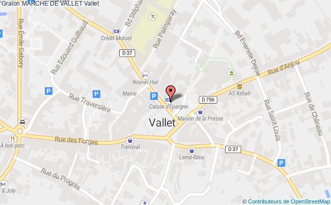 plan Marche De Vallet Vallet