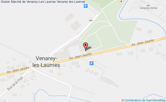plan Marché De Venarey-les Laumes Venarey-les-Laumes