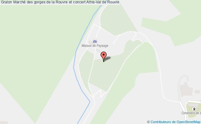 plan Marché Des Gorges De La Rouvre Et Concert Athis-de-l'Orne