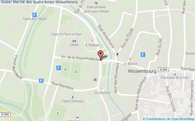 plan Marché Des Quatre Temps Wissembourg