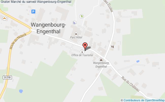 plan Marché Du Samedi Wangenbourg-Engenthal
