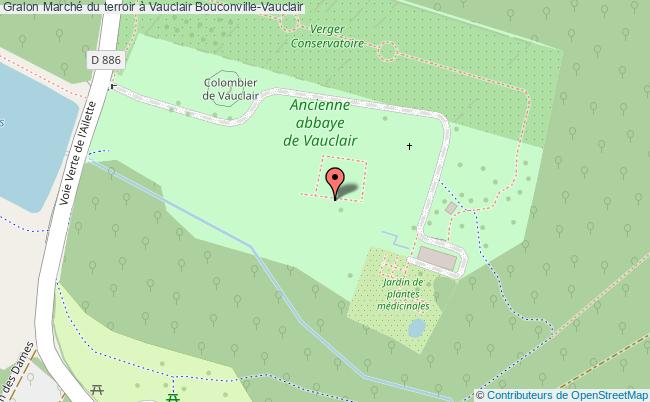 plan Marché Du Terroir à Vauclair Bouconville-Vauclair