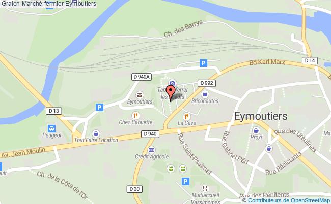 plan Marché Fermier Eymoutiers
