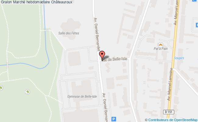 plan Marché Hebdomadaire Châteauroux