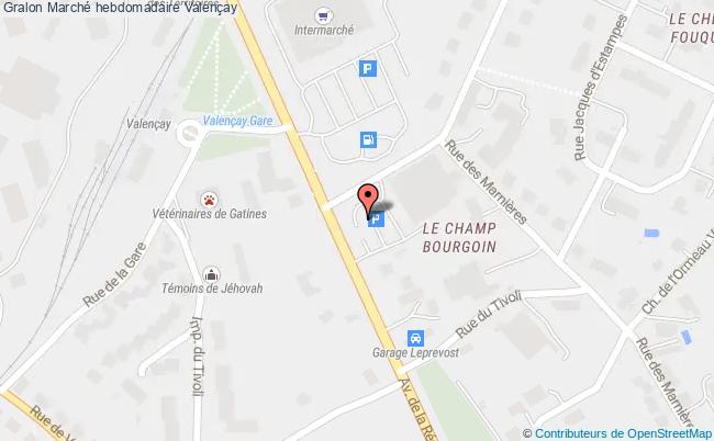 plan Marché Hebdomadaire Valençay