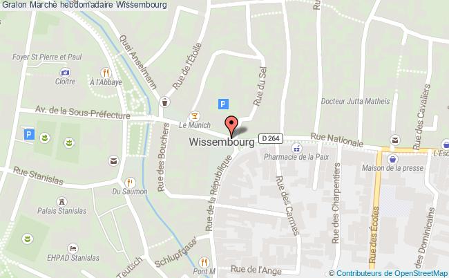 plan Marché Hebdomadaire Wissembourg