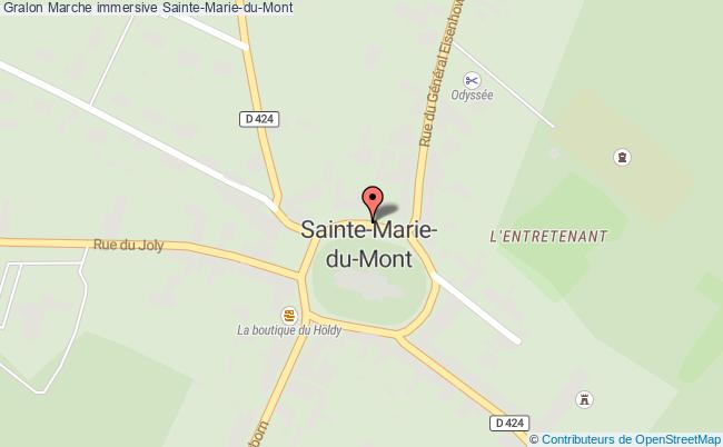 plan Marche Immersive Sainte-Marie-du-Mont