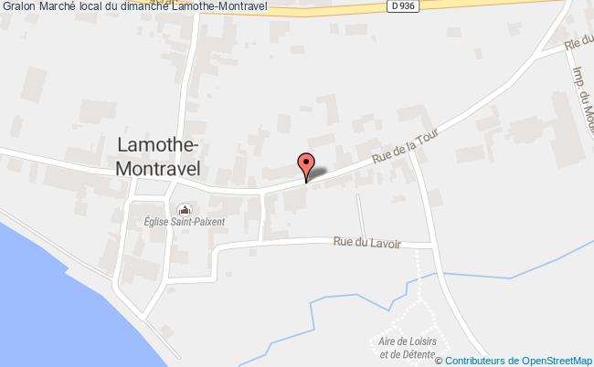 plan Marché Local Du Dimanche Lamothe-Montravel