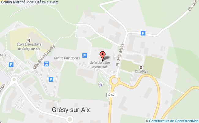 plan Marché Local Grésy-sur-Aix