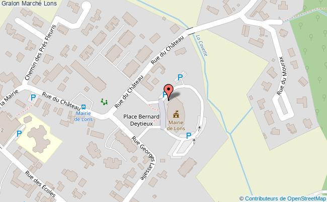 plan Marché Lons