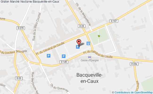 plan Marché Nocturne Bacqueville-en-Caux