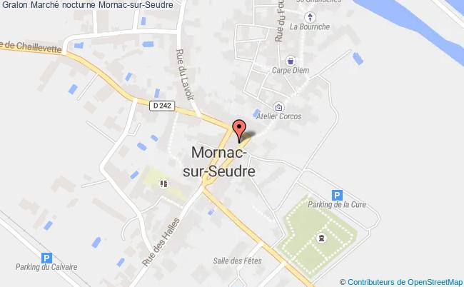 plan Marché Nocturne Mornac-sur-Seudre