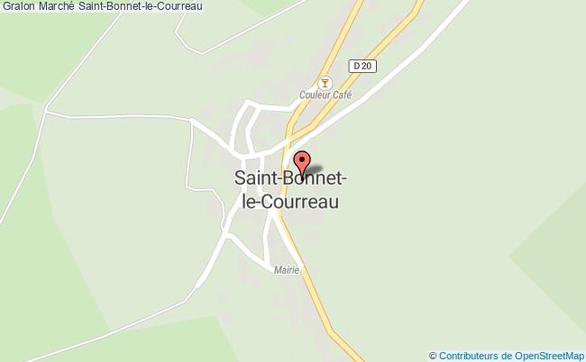 plan Marché Saint-Bonnet-le-Courreau