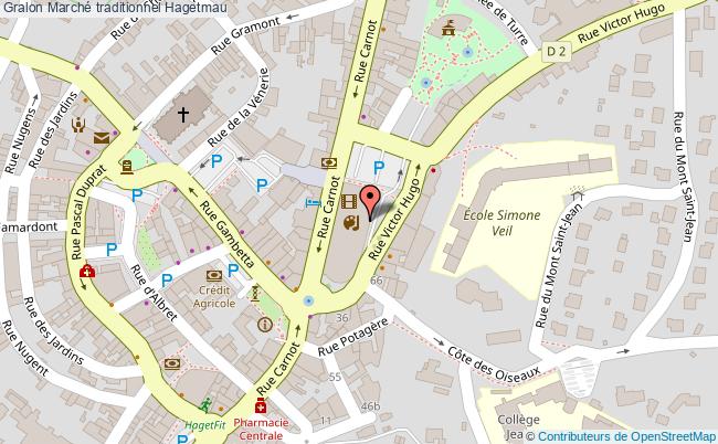 plan Marché Traditionnel Hagetmau