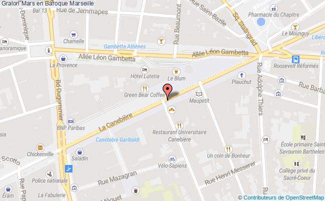 plan Mars En Baroque Marseille