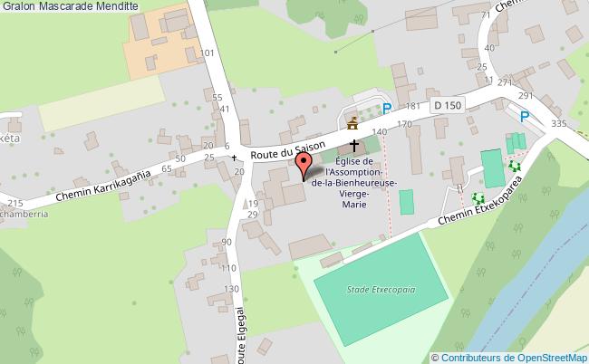 plan Mascarade Menditte