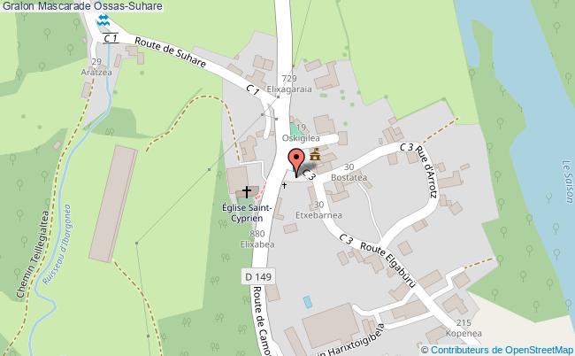 plan Mascarade Ossas-Suhare