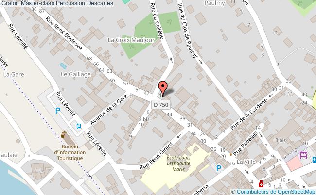 plan Master-class Percussion Descartes