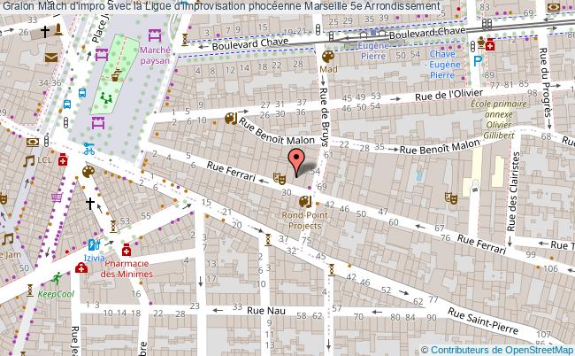 plan Match D'impro Avec La Ligue D'improvisation Phocéenne Marseille