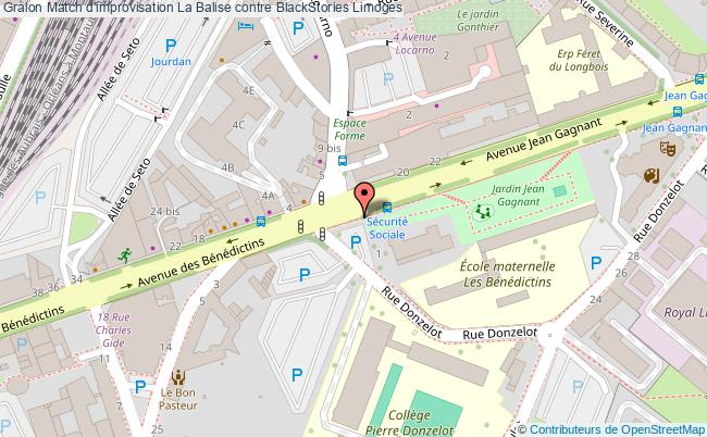 plan Match D'improvisation La Balise Contre Blackstories Limoges