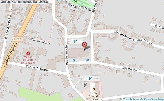 plan Matinée Ludique Sancoins