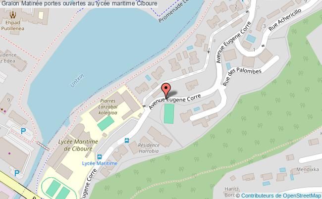 plan Matinée Portes Ouvertes Au Lycée Maritime Ciboure