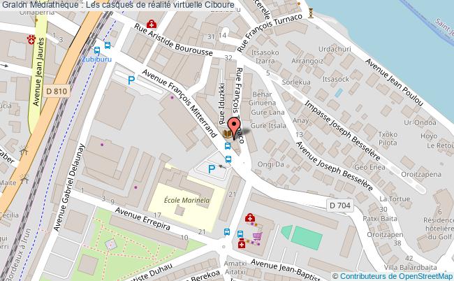 plan Médiathèque : Les Casques De Réalité Virtuelle Ciboure