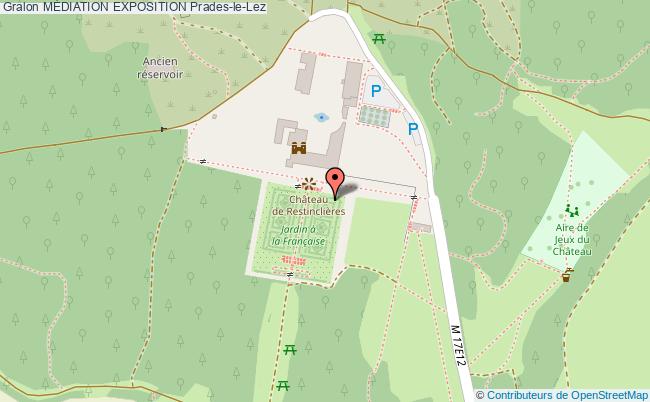 plan MÉdiation Exposition Prades-le-Lez