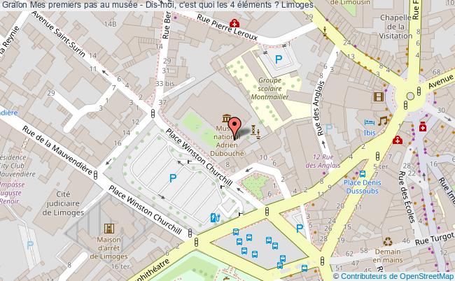 plan Mes Premiers Pas Au Musée - Dis-moi, C'est Quoi Les 4 éléments ? Limoges