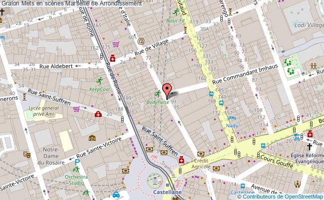 plan Mets En Scènes Marseille