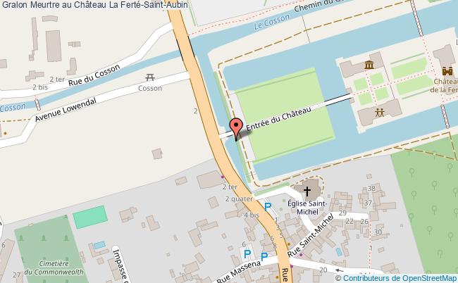 plan Meurtre Au Château La Ferté-Saint-Aubin