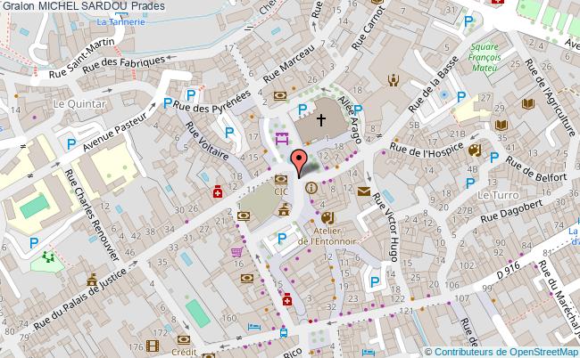 plan Michel Sardou Prades