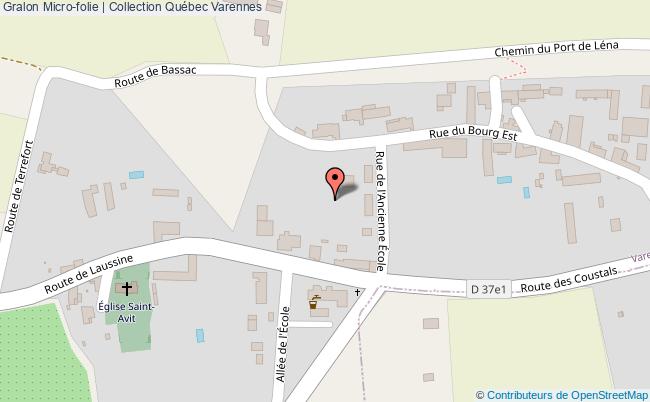 plan Micro-folie | Collection Québec Varennes